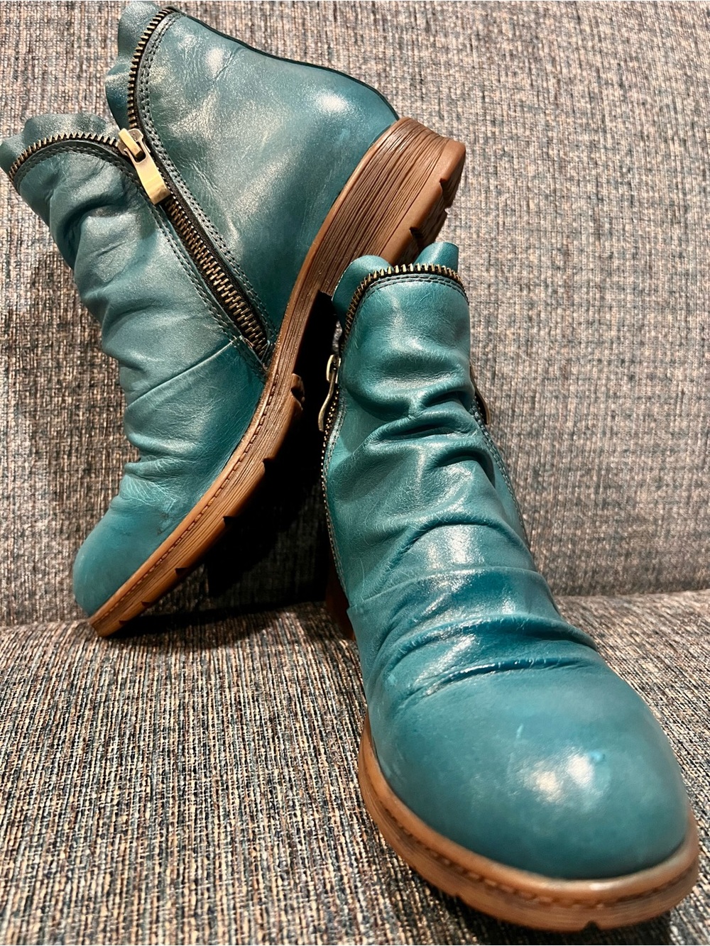 Miz Mooz Luna ankle boots size 7